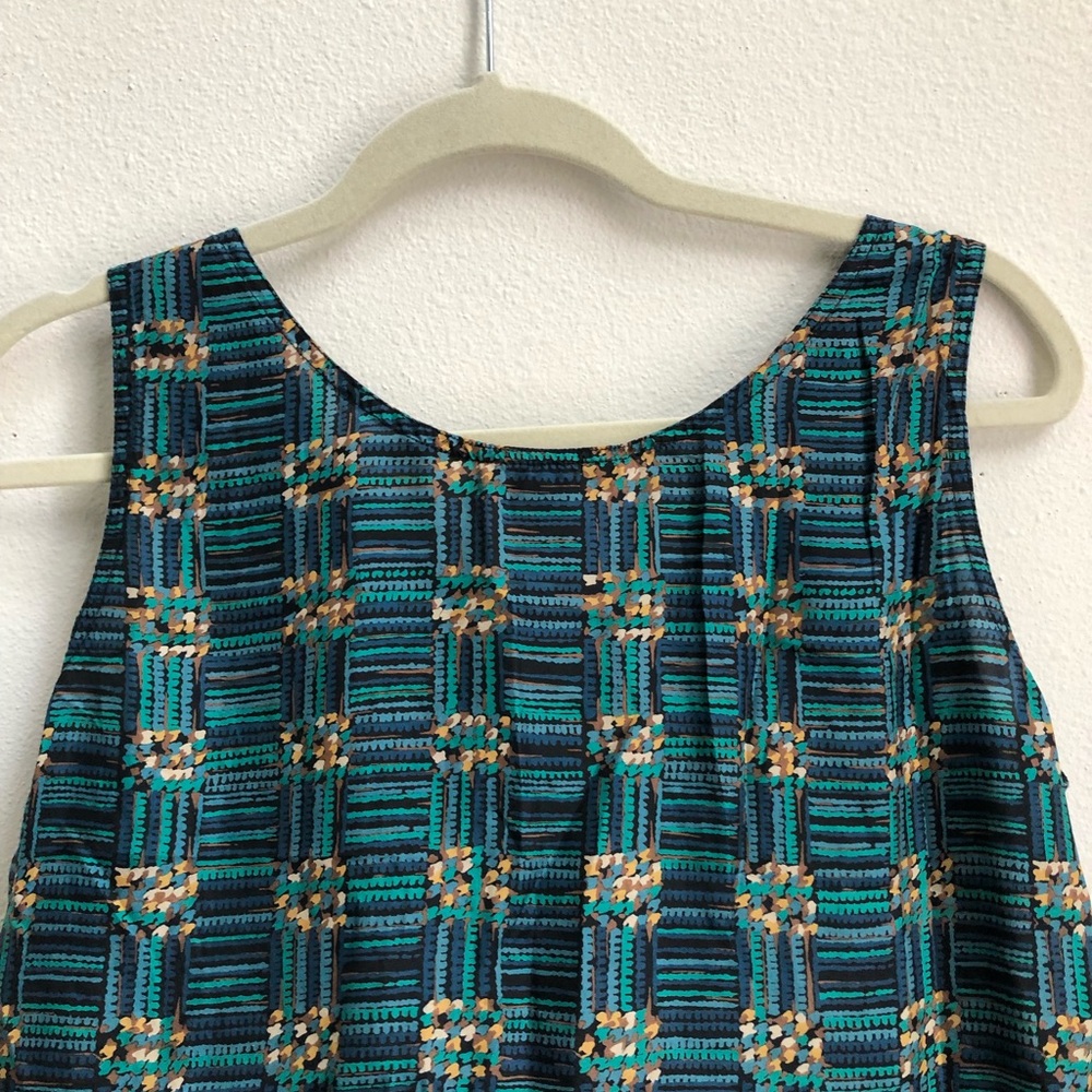 Vintage silk tank top - Picture 5 of 8